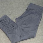 Active Life  Charcoal Leggings with Lattice Design Photo 0