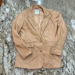 Abercrombie & Fitch  Vegan Leather Blazer Photo 0