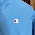 Champion LIFE REVERSE WEAVE HOODIE Light Blue Size Small Photo 4