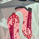 queen of sparkles Sequin cowboy boot tee Photo 1