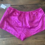 Linea Donatella Linea‎ Donatella Wild Berry satin sleep shorts size M elastic waist short Photo 4