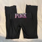 Victoria's Secret Y2K PINK  Foldable Waist Flare Yoga Pants Photo 0