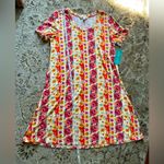 Cute comfy casual dress 🌺🌻 Red Size M Photo 6