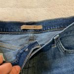 joe's jeans   Raw Edge Hem Frayed‎ Distressed Denim Blue Jean Shorts Sz 30 Photo 2