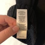 BCBG MaxAzria womens small cowl neck sweater tank black new braided knit turtle Photo 10