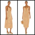 Cult Gaia ππ Kingsley Knit Dress ~ Light Camel Medium M NWT Photo 5