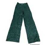 l*space L* Green Leopard Print Harlow Wide Leg High Rise Pants Photo 0