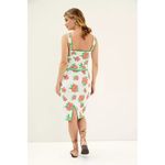 Anthropologie EVA FRANCO x  floral 2 piece set skirt tank vacation travel M Photo 3