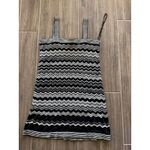 Missoni for Target Black White Zigzag Knit Tank Dress Size L Size L Photo 4