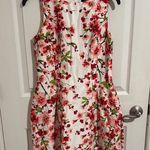 Ralph Lauren Polo by  Floral Dress in Red and Green Photo 0