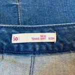 SO  high rise denim tennis skirt in size 9 / 29 Photo 2
