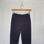 ZARA  Small Black Contouring Stretch Flare Trouser Dress Pants Business Photo 3