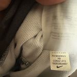 Nike Gray and Black Boxy Crop Sweatshirt Photo 4