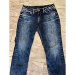 Silver Jeans Silver‎ Jeans Suki Capri Cropped jeans size 28 x 22.5 Stretch Distressed Denim Photo 8
