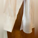 Talbots Woman Long Sleeve Button Down Shirt White Top Unique Buttons NWT 12 12W Photo 4