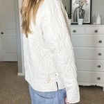 Nina White quilted zip-up puffer lightweight Photo 3