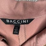 Baccini  brown Jean jacket with brown and copper rivet design long sleeve medium Photo 4