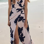 Hutch Anthropologie  Celina Wrap Maxi Dress Photo 0
