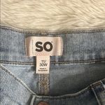 SO  Wide Leg Blue Denim Jeans Photo 1