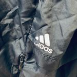 Adidas Track Jacket XS Windbreaker Black Lightweight Photo 2