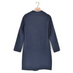 Tahari Double Face Wool Blend Two Button Coat Single Breasted in Navy Women's S Photo 1