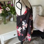 Free People intimately mini slip dress v neck gray floral BoHo western Sββ Photo 9