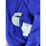 Athleta NWT Ruched OC Kama Iris Blue Organic Cotton Capri Cropped Pants sz XS Photo 8