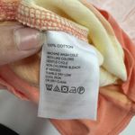 Tommy Bahama  Shirt Womens XS Striped Crewneck Casual‎ Tee Curved Hem Cotton Photo 3