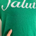 J.Crew  Long Sleeve Everyday Cashmere Sweater in Salut! K4689 Kelly Green Photo 4