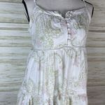 Urban Outfitters  White Paisley Floral Tiered Babydoll Boho Cami Photo 1