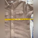 PINK - Victoria's Secret  Brown Button Down Shirt Photo 6