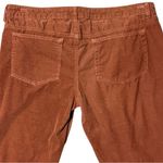 Bella Dahl  Anthropologie Corduroy Pants Sz 31 Burnt Orange Fall Academia Casual Photo 4