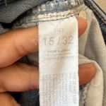 YMI Jeans YMI Sz 15/32 High Rise Dark Denim Stretch Distressed Shorts Dream Fit Pockets Photo 5