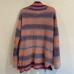 Anthropologie Daily Practice Franconia Half Zip Striped Sweater Tunic Oversized Photo 5