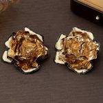 ZARA NWT❗️ Enamelled Floral Earrings Photo 4