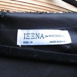 Mac Duggal 26445 Womens Long Sleeve Sequin Gown Black Silver 14 Photo 13