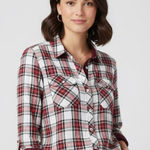 EMPYRE Plaid & Check Button Down Shirt S 19” P2P
Red/Black $88 Retail EUC Red Photo 0
