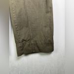 Everlane  Women Organic Cotton Linen Wide Leg Chino Pant Olive Green Sz 00 Photo 1