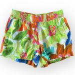Future Collective Hawaiian Tropical Floral Women's Shorts Green Photo 0