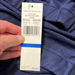 Alfred Dunner Navy Pants with Floral Embroidery Blue Size XL Photo 1