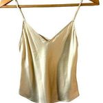 Reformation  Silk Top Tank Top Cami in Almond, sz xs Photo 0