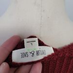 Taylor & Sage  deep red scoopneck tunic sweater size large Photo 6