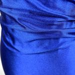 Emerald Sundae Blue Sparkle Fairy Grunge Y2k Asymmetric Faux Wrap Cocktail Dress Juniors S NYE Photo 12