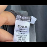 Gypsy 05  Silk Tunic Dress in Botanical gray Photo 8