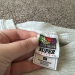 Fruit of the Loom Vintage Sven and Oles Pizza Minnesota Crewneck Gray  Photo 1