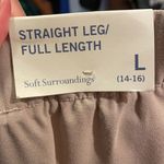 Soft Surroundings Straight Leg Tan Dress pants Photo 5