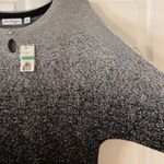 kim rogers Beautiful  Shirt size PL brand new with tags color silver and black Photo 4