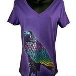 Universal Studios The Mummy Falcon Short Sleeve Purple T Women’s L Iridescence Size L Photo 0
