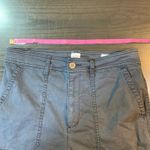 Gap  Womens Girlfriend Khaki Cropped Pants‎ Size 6 Black Casual Basic School READ Photo 9
