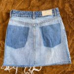 IRO Jeans Amven SS18 Denim Cotton Mini Skirt Photo 4